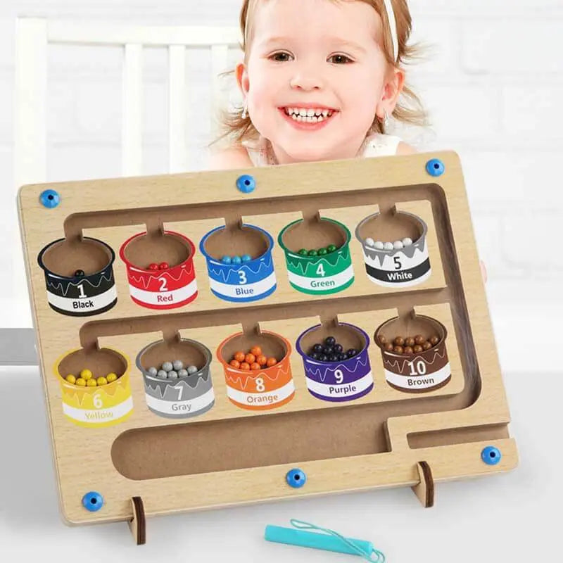 Montessori  Boncuk Labirenti Playful Hear