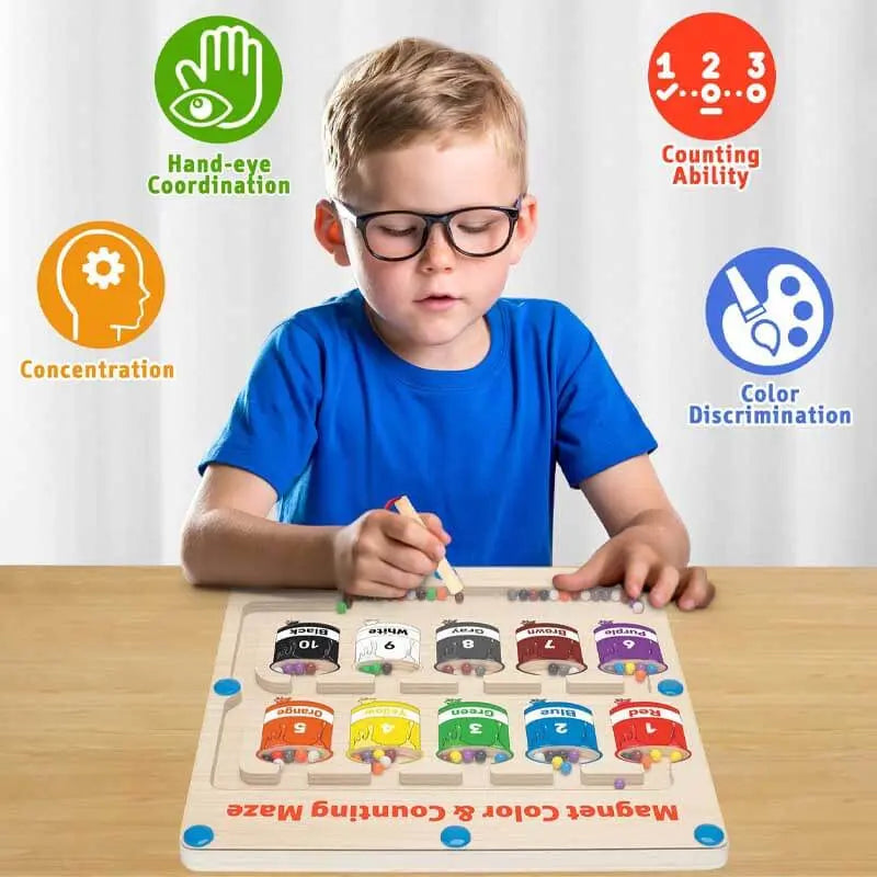 Montessori  Boncuk Labirenti Playful Hear