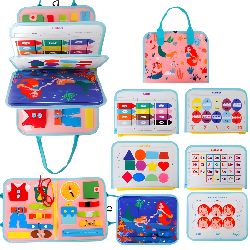 Montessori Aktivite Panosu Montessori Atölyesi