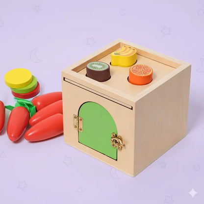 Montessori 6'sı 1 Arada Ahşap Eğitici Oyuncak