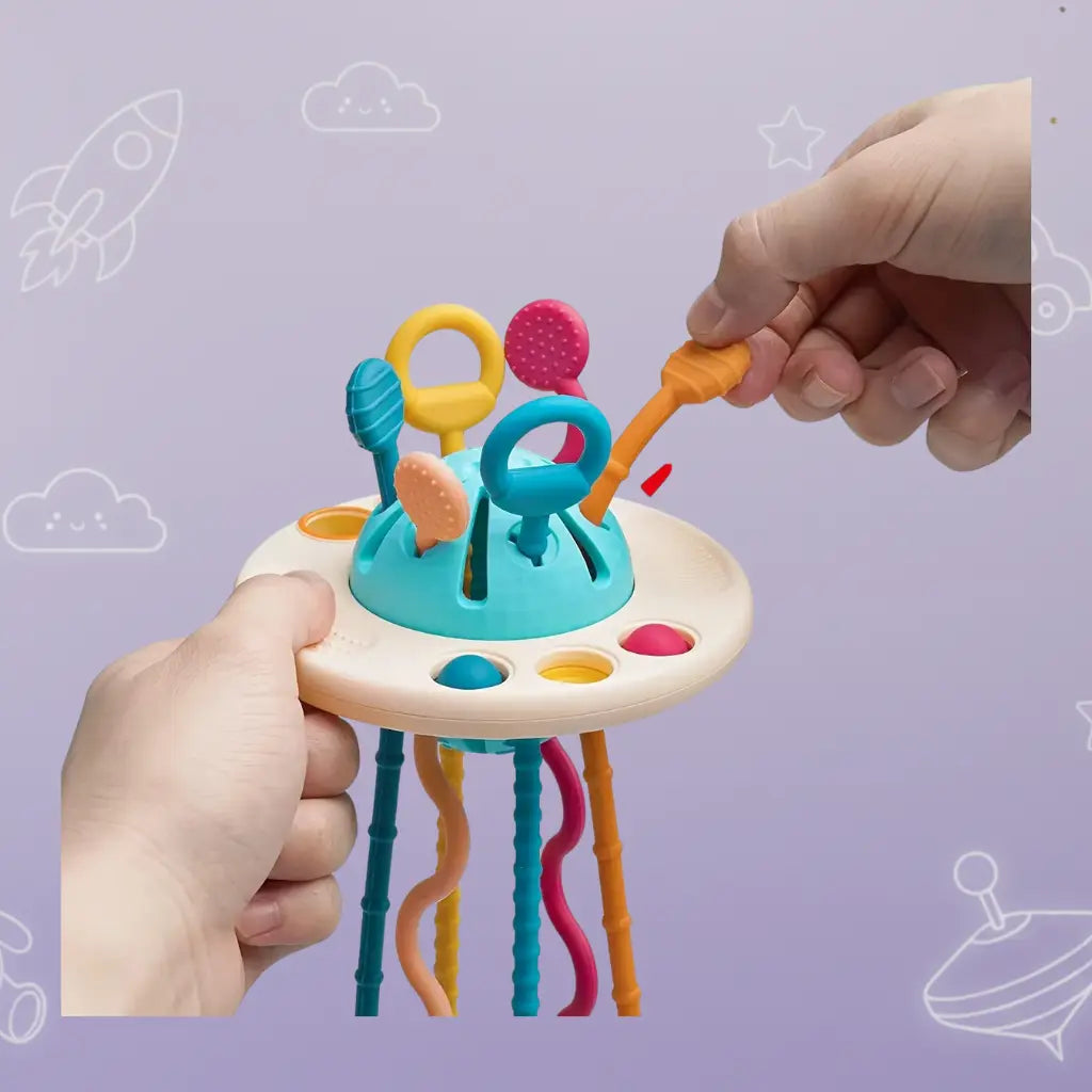 Montessori Silikon Duyusal Oyuncak