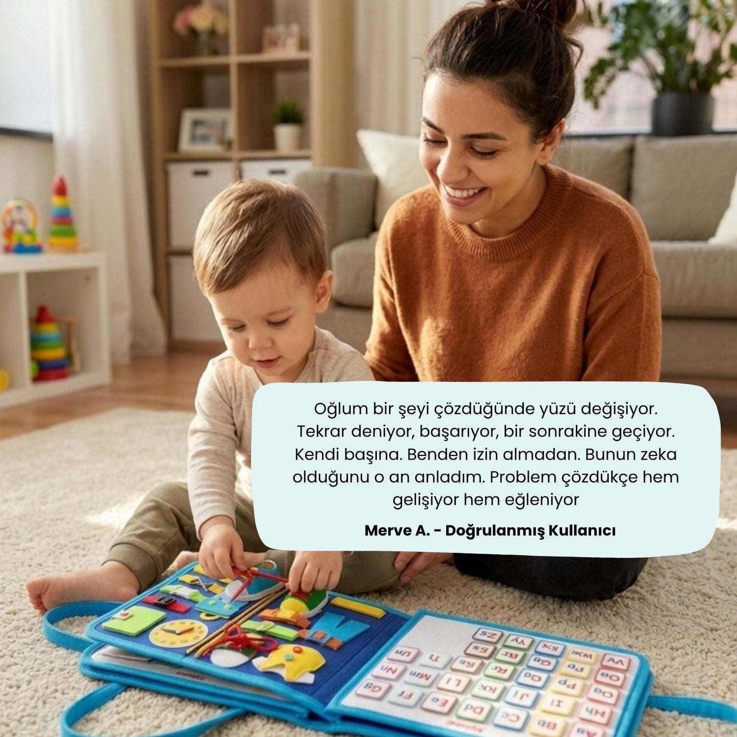 Montessori Aktivite Panosu Montessori Atölyesi