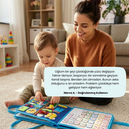 Montessori Aktivite Panosu Montessori Atölyesi