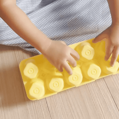 Montessori Yumurta Şekil Eşleştirme Motor Beceri Oyuncağı