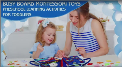 Montessori Aktivite Panosu