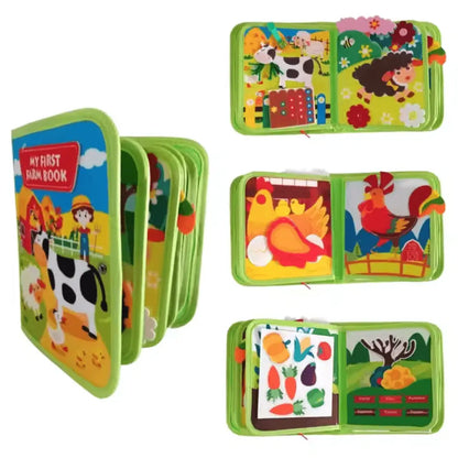 Çiftlik Temalı Montessori Aktivite Çantası