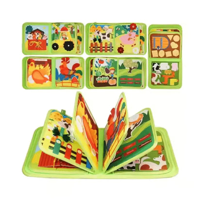 Çiftlik Temalı Montessori Aktivite Çantası